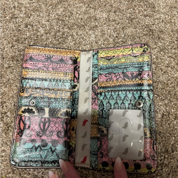 Colorful Elephant Pattern Wallet - Picture 2 of 2